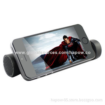 2014 New Portable Mini Speaker with Power Bank and Phone Stand for Smartphones